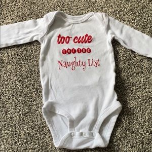 Christmas onesie